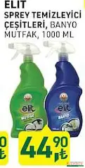 TARIM KREDİ ELİT SPREY TEMİZLEYİCİ ÇEŞİTLERİ 1000 ML TARIM KREDİ ELİT SPREY TEMİZLEYİCİ ÇEŞİTLERİ 1000 ML